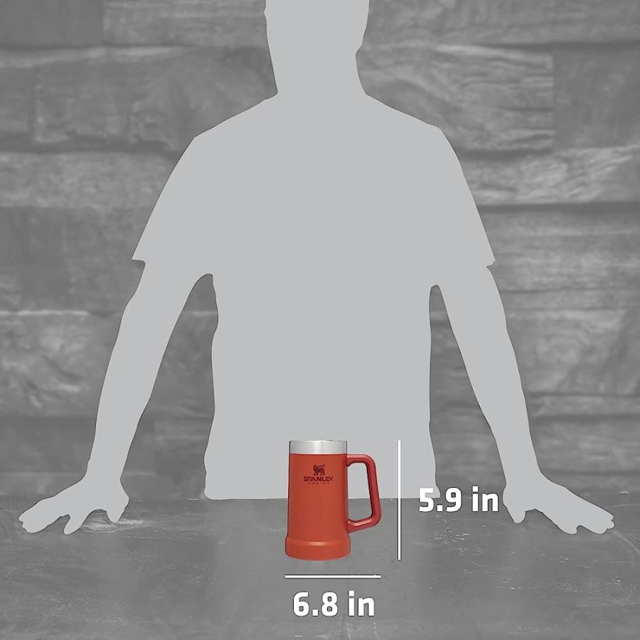 STANLEY ADVENTURE THE BIG GRIP BEER STEIN 24OZ CINNAMON | STANLEY | 04