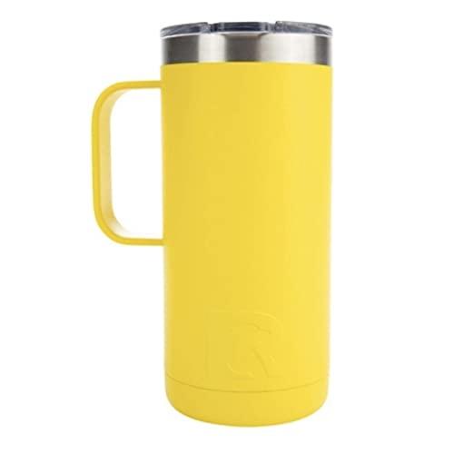 RTIC TRAVEL COFFEE CUP (16 OZ), SUNFLOWER | 