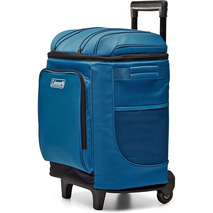 Coleman Chiller Series Insulated Portable Wheeled Soft Cooler, Leak-Proof 42 Can Capacity Cooler with Heavy Duty Wheels and Handle and Ice R | Coleman | 01