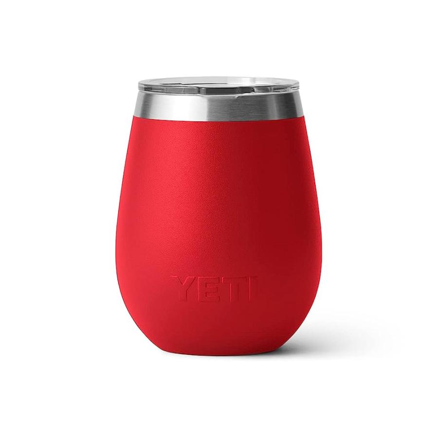 YETI RAMBLER 10 OZ WINE TUMBLER, VACUUM INSULATED, STAINLESS STEEL WITH MAGSLIDER LID, RESCUE RED | YETI | 04