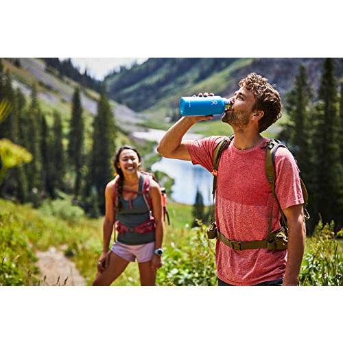 HYDRO FLASK WATER BOTTLE - WIDE MOUTH STRAW LID 2.0 - 32 OZ, WATERMELON | HYDRO FLASK | 06