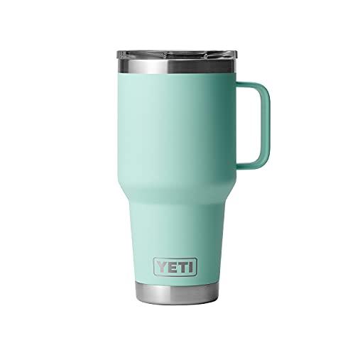 YETI Rambler 30オンス トラベルマグ ストロングホールド蓋付き 真空断熱 ステンレス製、シーフォーム | YETI | 04