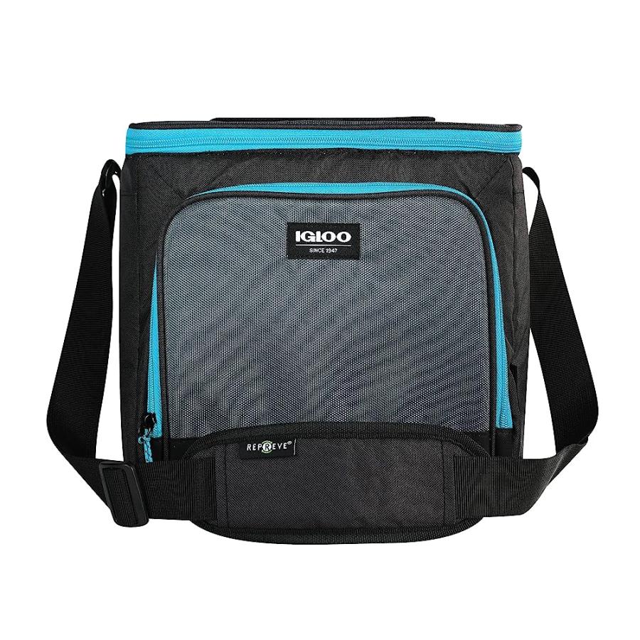 IGLOO MAXCOLD EVERGREEN HARD LINER 18-CAN COOLER - BLACK | igloo