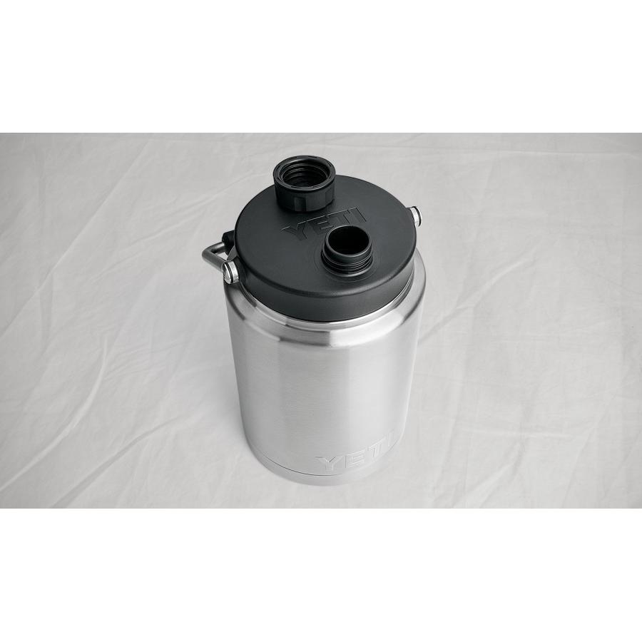 YETI Rambler ハーフガロン ジャグ マグキャップ付き 真空断熱 ステンレス製、ステンレス | YETI | 03