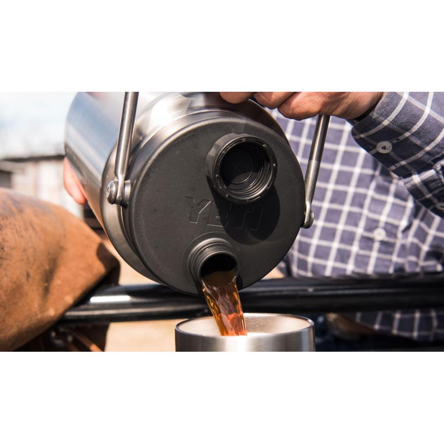 YETI Rambler ハーフガロン ジャグ マグキャップ付き 真空断熱 ステンレス製、ステンレス | YETI | 04