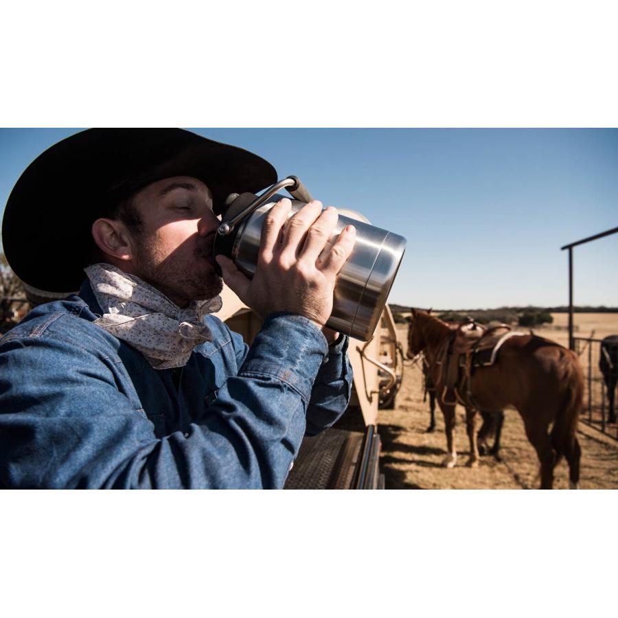 YETI Rambler ハーフガロン ジャグ マグキャップ付き 真空断熱 ステンレス製、ステンレス | YETI | 06