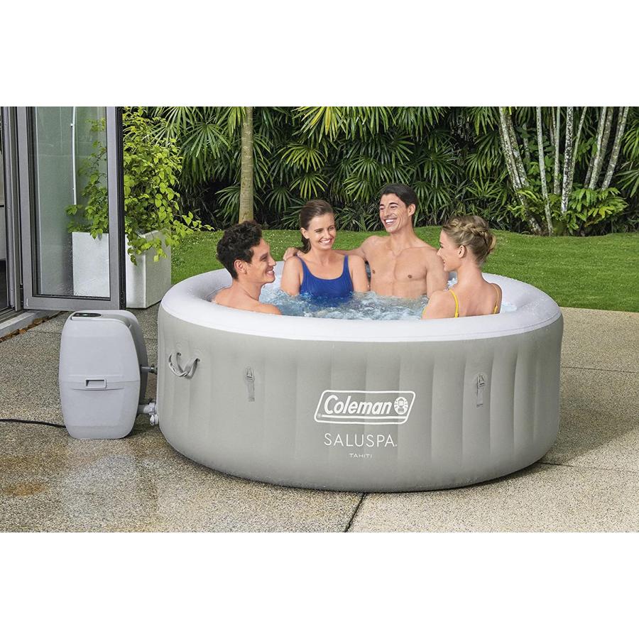 Coleman SaluSpa Tahiti Inflatable Hot Tub Spa, 2-4 Person AirJet Spa | Coleman | 02