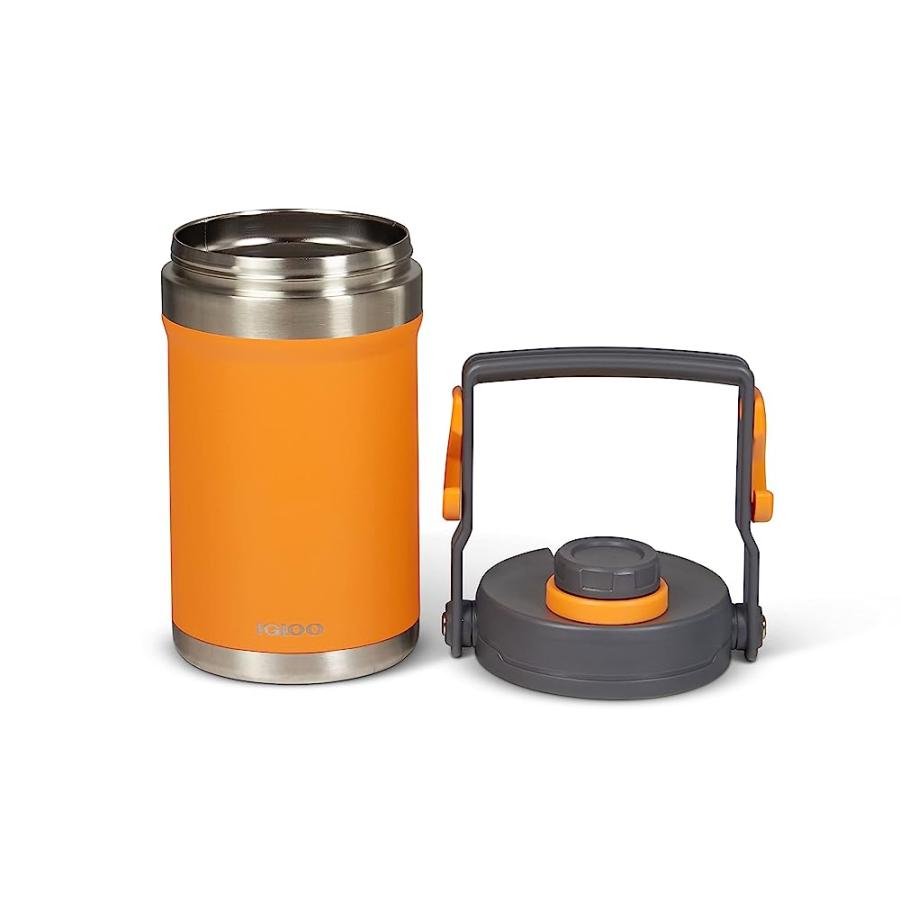IGLOO 1/2 GAL ORANGE STAINLESS STEEL SPORT JUG | LES CREATIONS | 03