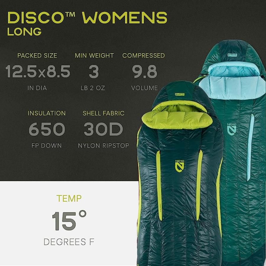 NEMO DISCO WOMENS 15 LONG (ELECTRA/STARLIT RIDGE) | NEMO | 04
