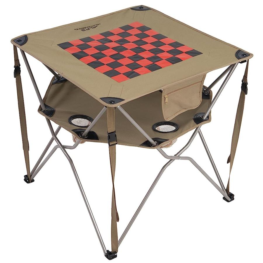 ALPS MOUNTAINEERING ECLIPSE TABLE, CHECKERBOARD,27-INCH X 27-INCH X 26-INCH | ALPS MOUNTAINEERING | 01