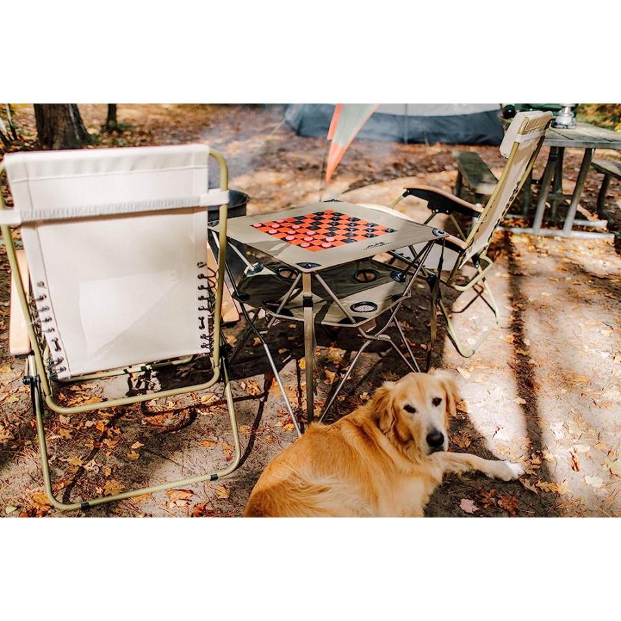 ALPS MOUNTAINEERING ECLIPSE TABLE, CHECKERBOARD,27-INCH X 27-INCH X 26-INCH | ALPS MOUNTAINEERING | 03