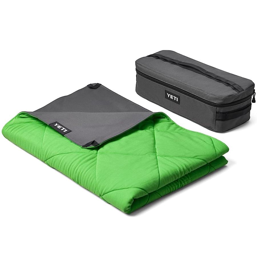 YETI LOWLANDS BLANKET, MULTI-USE BLANKET WITH TRAVEL BAG, CANOPY GREEN | YETI