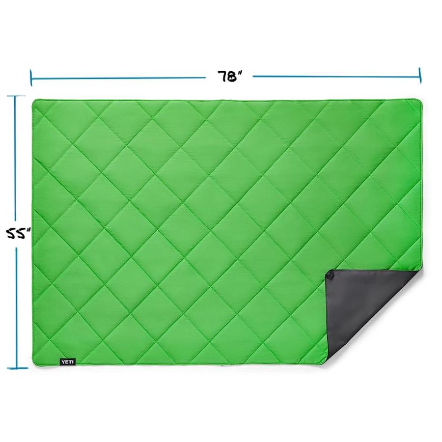 YETI LOWLANDS BLANKET, MULTI-USE BLANKET WITH TRAVEL BAG, CANOPY GREEN | YETI | 02