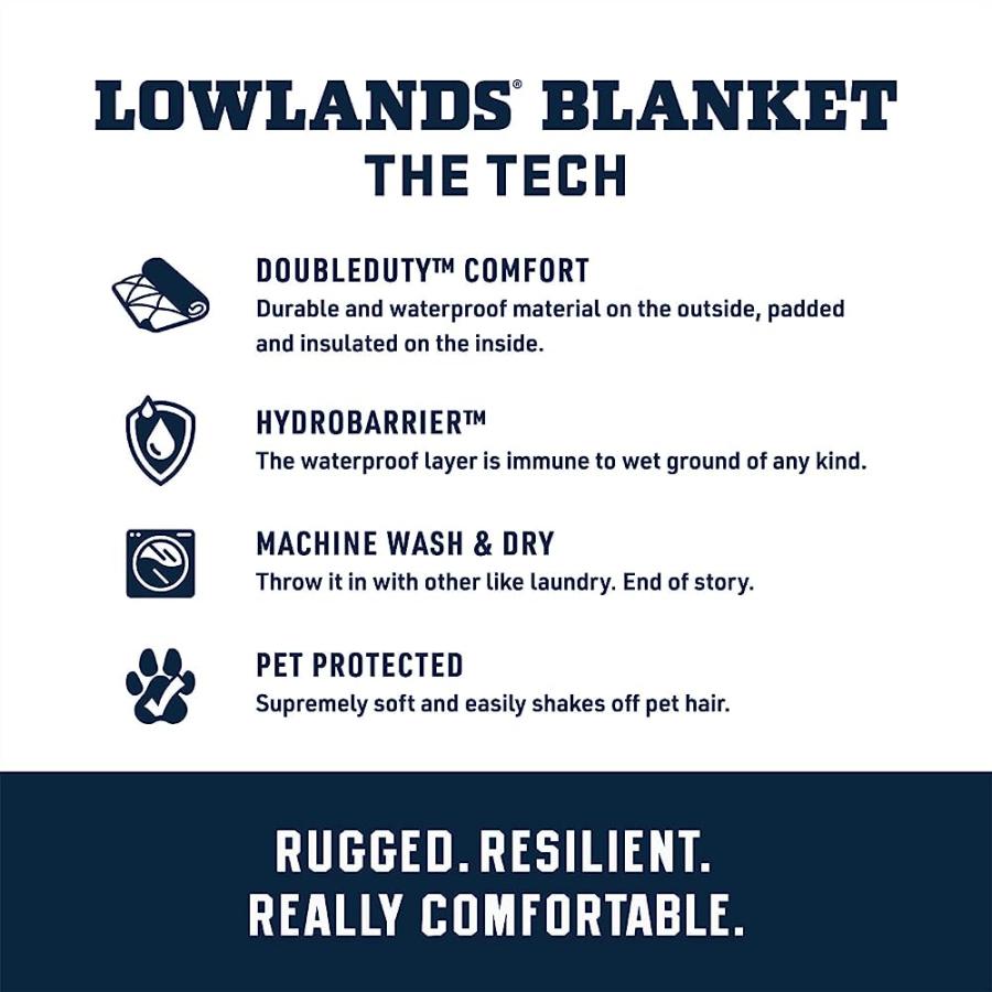 YETI LOWLANDS BLANKET, MULTI-USE BLANKET WITH TRAVEL BAG, CANOPY GREEN | YETI | 03