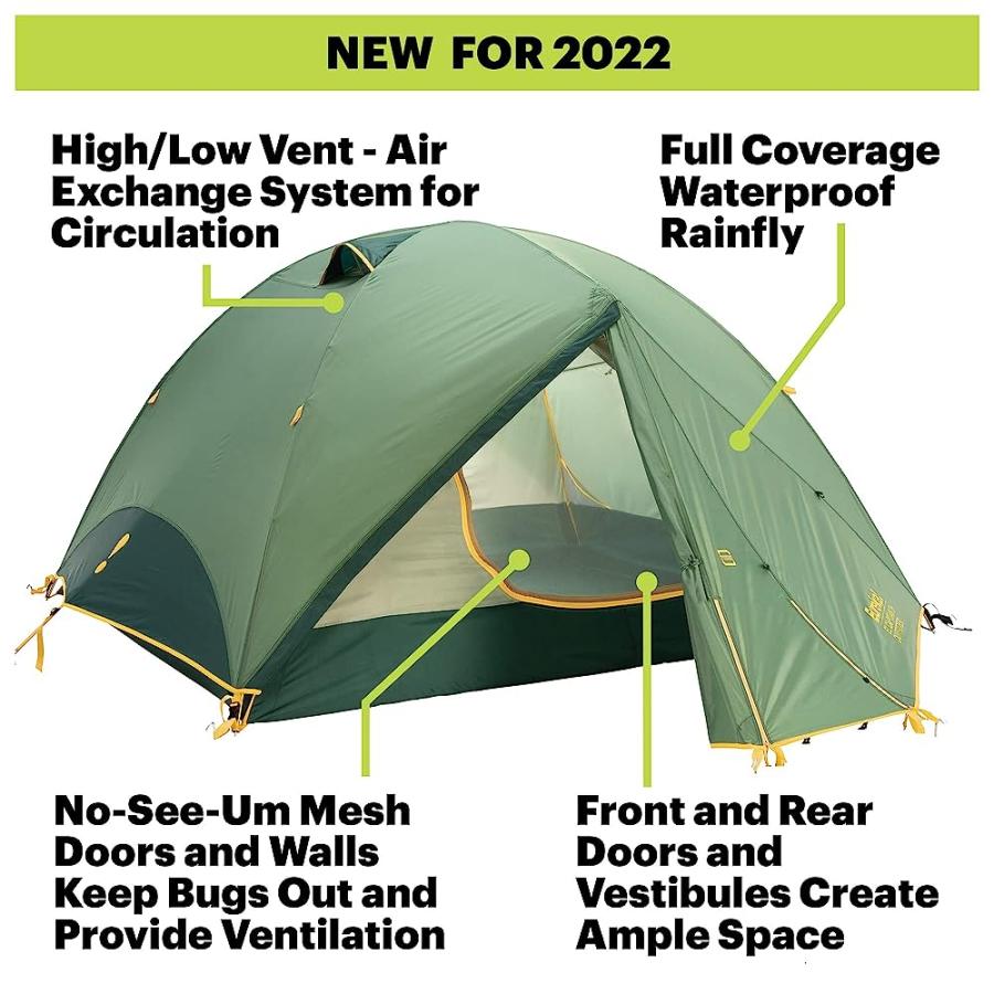 EUREKA! EL CAPITAN 4+ OUTFITTER, 4-PERSON, 4-SEASON WATERPROOF CAMPING TENT |  | 01