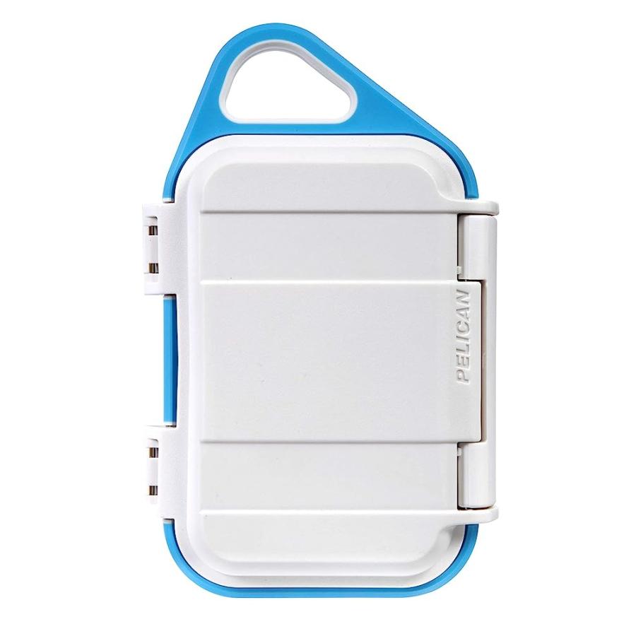 PELICAN GO G10 CASE - WATERPROOF CASE (WHITE/AQUA) | PELICAN PRODUCTS