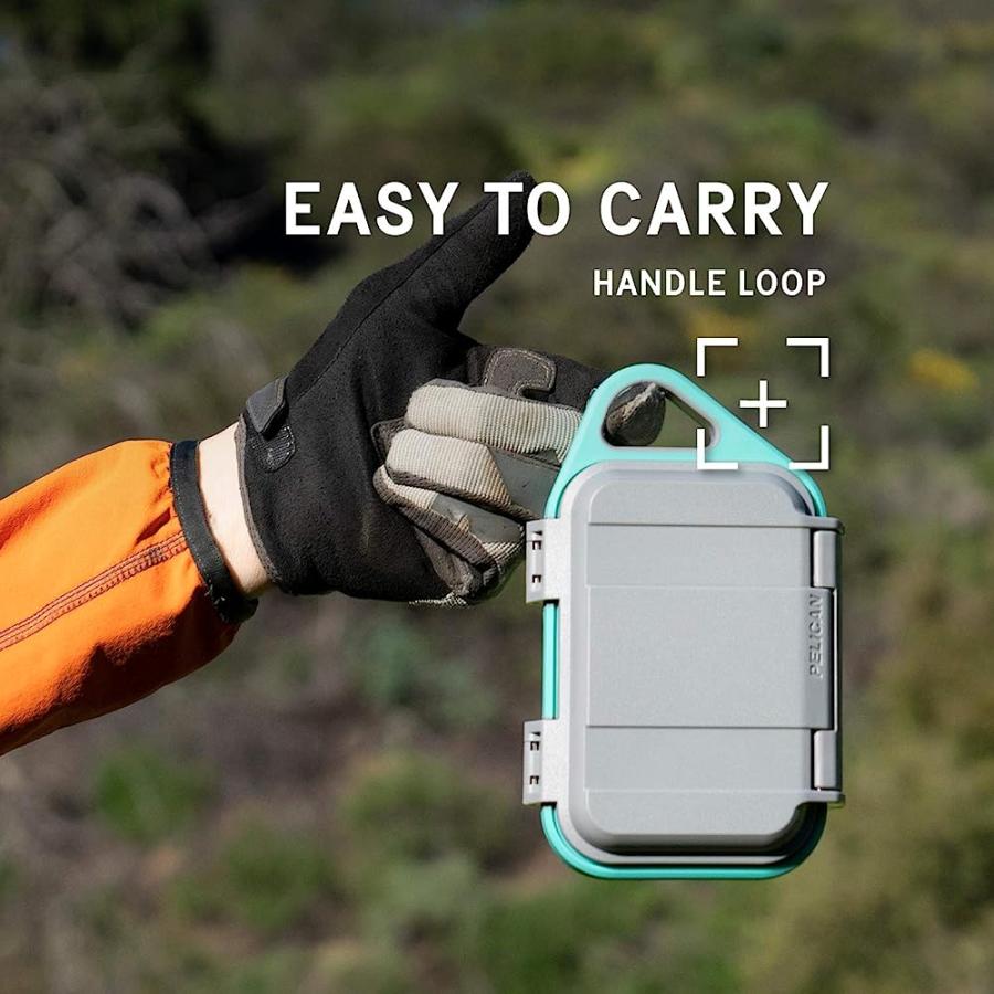 PELICAN GO G10 CASE - WATERPROOF CASE (WHITE/AQUA) | PELICAN PRODUCTS | 04