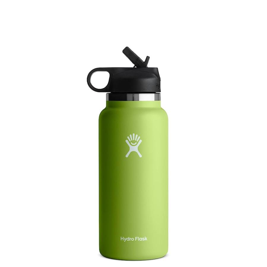 HYDRO FLASK 32 OZ WIDE MOUTH STRAW LID SEAGRASS | HYDRO FLASK