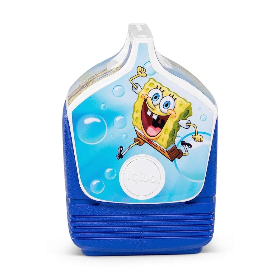 IGLOO 4 QUART LIMITED EDITION SPONGEBOB WINK PORTABLE LUNCHBOX PLAYMATE MINI COOLER ICE BOX, SMALL (48861) | igloo | 04