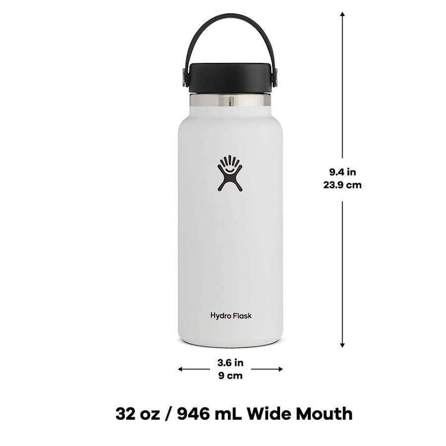 HYDRO FLASK WIDE MOUTH WITH FLEX CAP - INSULATED WATER BOTTLE | HYDRO FLASK | 01