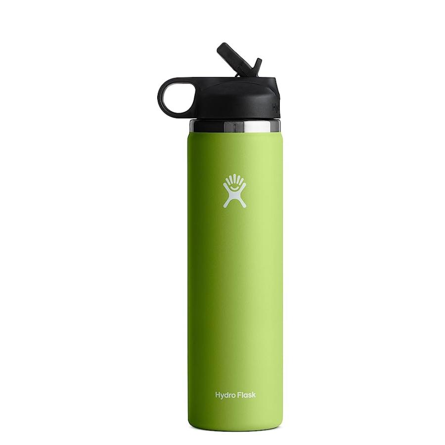 HYDRO FLASK 24 OZ WIDE MOUTH STRAW LID SEAGRASS | HYDRO FLASK