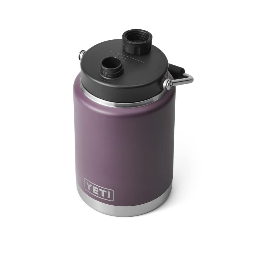 YETI Rambler ハーフガロン ジャグ マグキャップ付き 真空断熱 ステンレス製、ノルディックパープル | YETI | 02