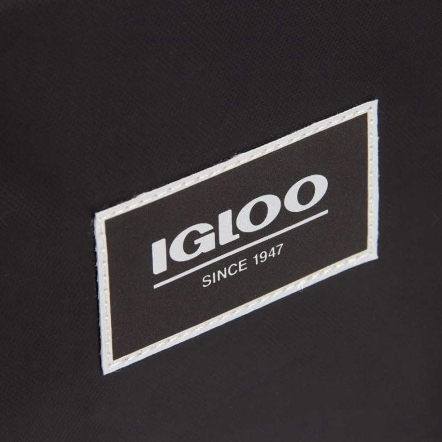 IGLOO PURSUIT 30-CAN PORTABLE-TOTE BAG BEVERAGE COOLER WITH PADDED STRAP, BLACK | igloo | 04