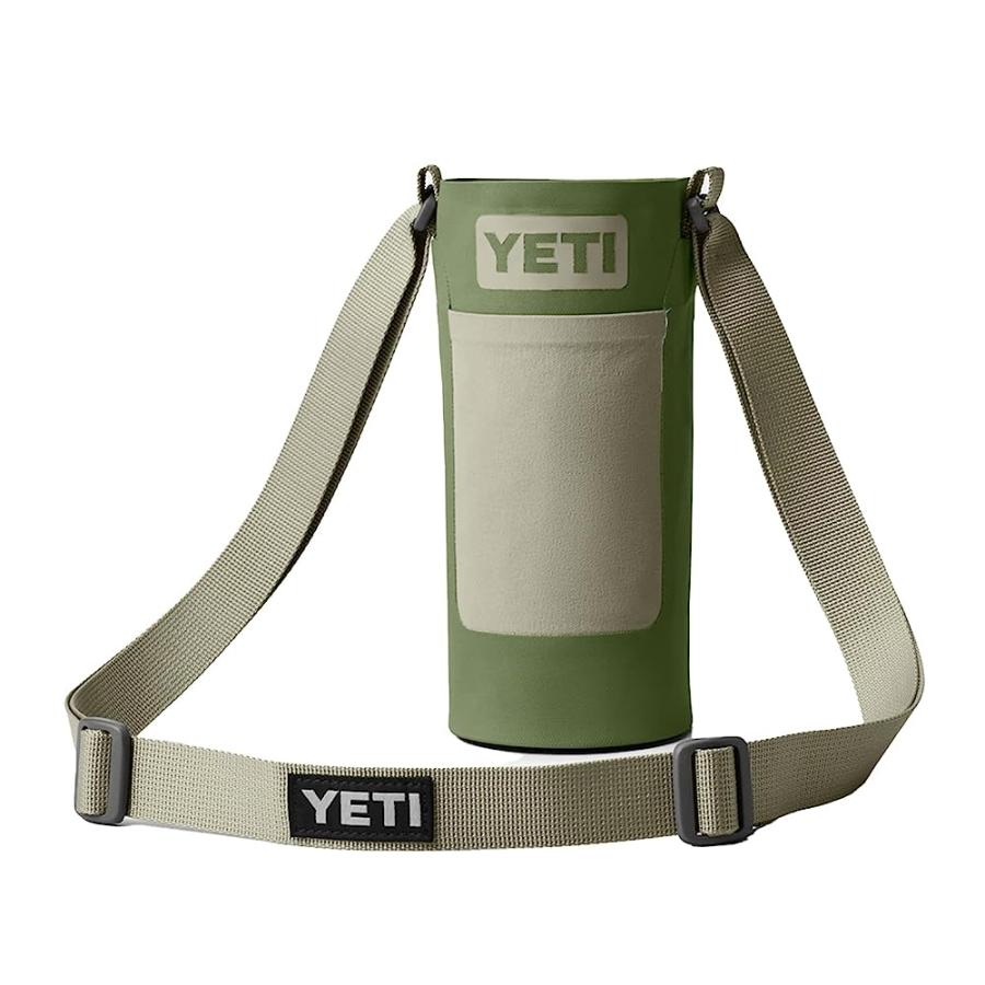 YETI SMALL BOTTLE SLING FOR RAMBLER 18 OZ. BOTTLE, HIGHLANDS OLIVE | YETI