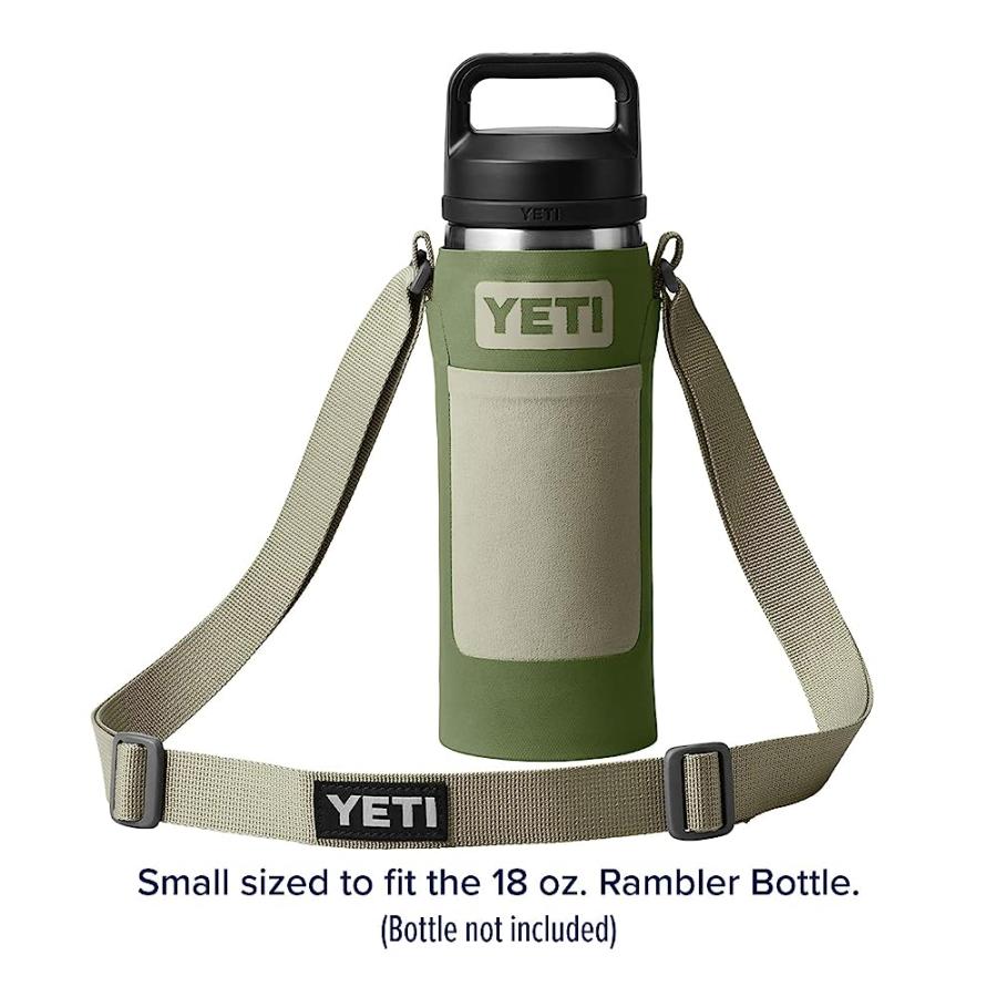 YETI SMALL BOTTLE SLING FOR RAMBLER 18 OZ. BOTTLE, HIGHLANDS OLIVE | YETI | 02