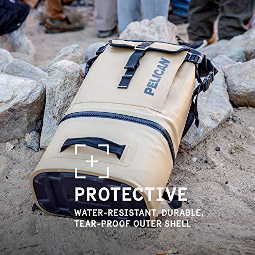 PELICAN DAYVENTURE BACKPACK SOFT COOLER (COYOTE TAN), 18.4 LITERS | PELICAN PRODUCTS | 05
