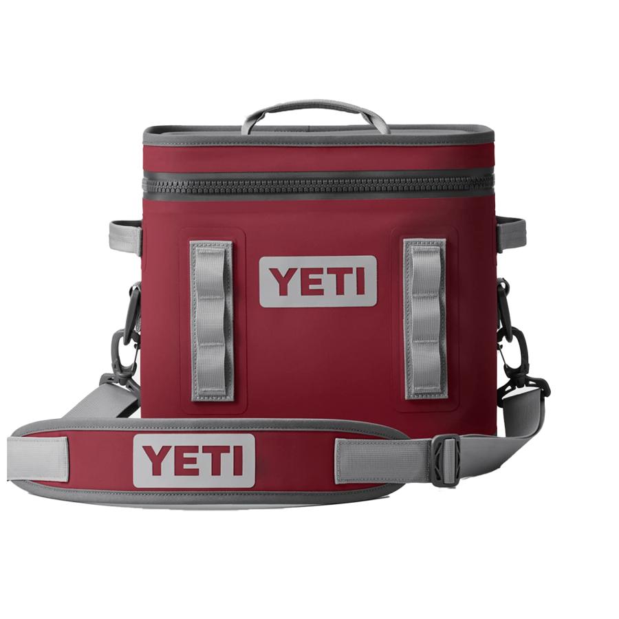 YETI Hopper Flip 12 ポータブルソフトクーラー:YETI、ハーベストレッド | YETI