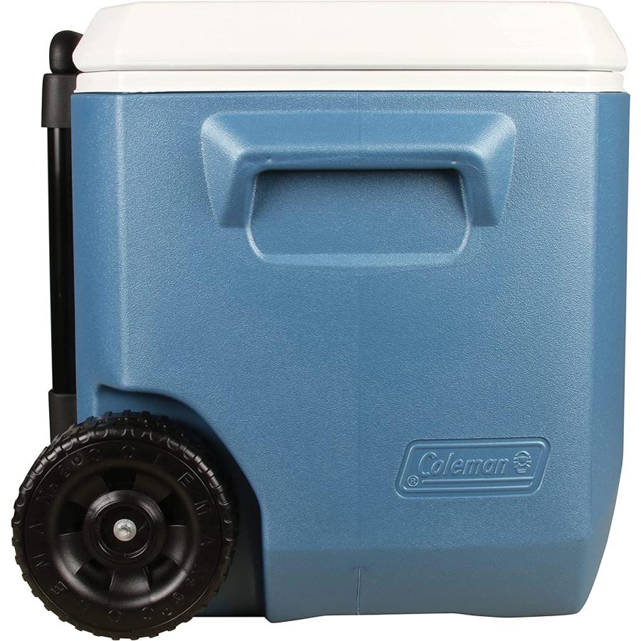 Coleman Portable Cooler with Wheels Xtreme Wheeled Cooler, 50-Quart, Blue/White | Coleman | 04