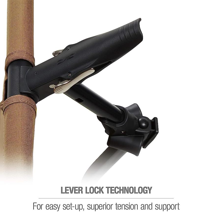 HELINOX COT MAX LIGHTWEIGHT, COMPACT, COLLAPSIBLE, PORTABLE CAMPING COT, COYOTE TAN | Helinox | 02