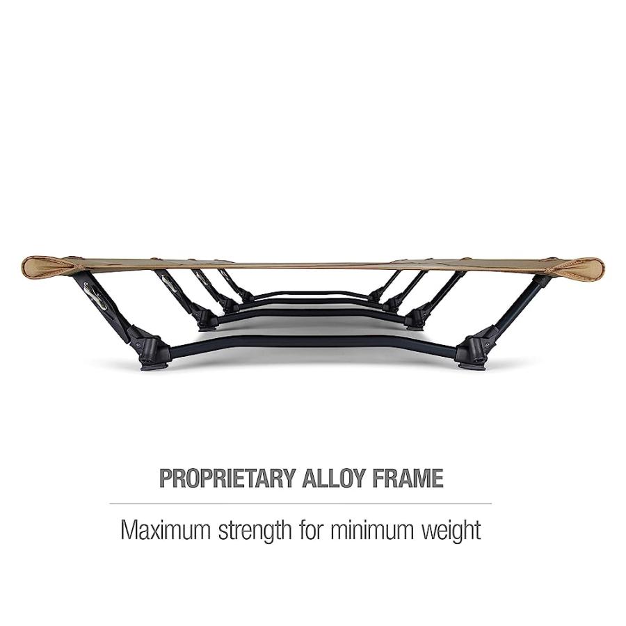 HELINOX COT MAX LIGHTWEIGHT, COMPACT, COLLAPSIBLE, PORTABLE CAMPING COT, COYOTE TAN | Helinox | 03
