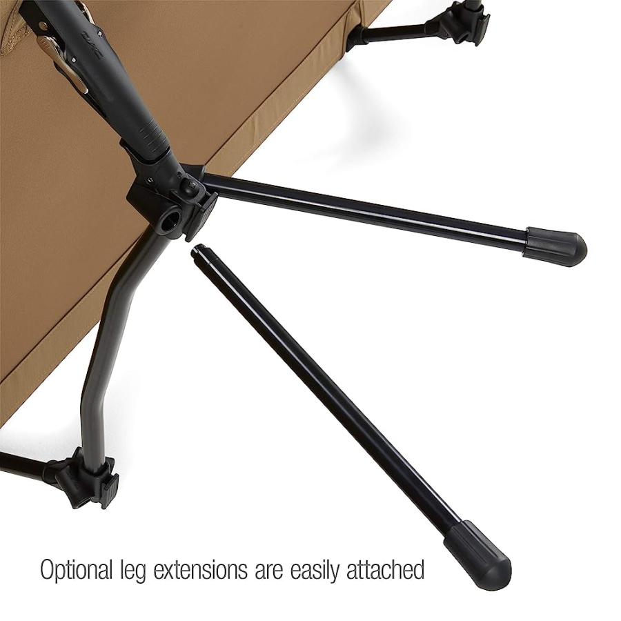 HELINOX COT MAX LIGHTWEIGHT, COMPACT, COLLAPSIBLE, PORTABLE CAMPING COT, COYOTE TAN | Helinox | 06