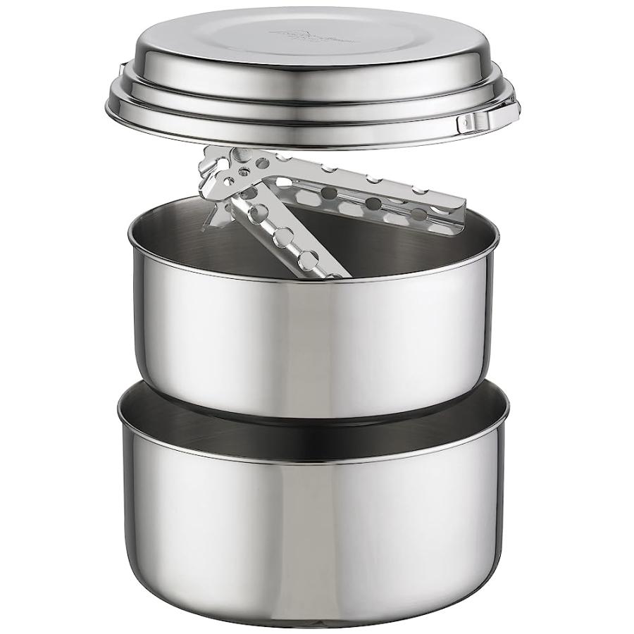 MSR ALPINE 2 STAINLESS STEEL CAMPING POT SET | MSR