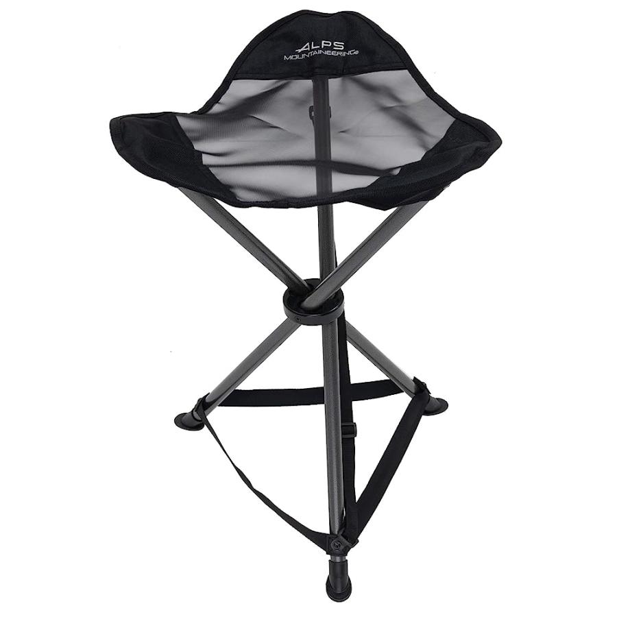 ALPS MOUNTAINEERING TRI-LEG XT STOOL/CHAIR, ONE SIZE, BLACK | ALPS MOUNTAINEERING