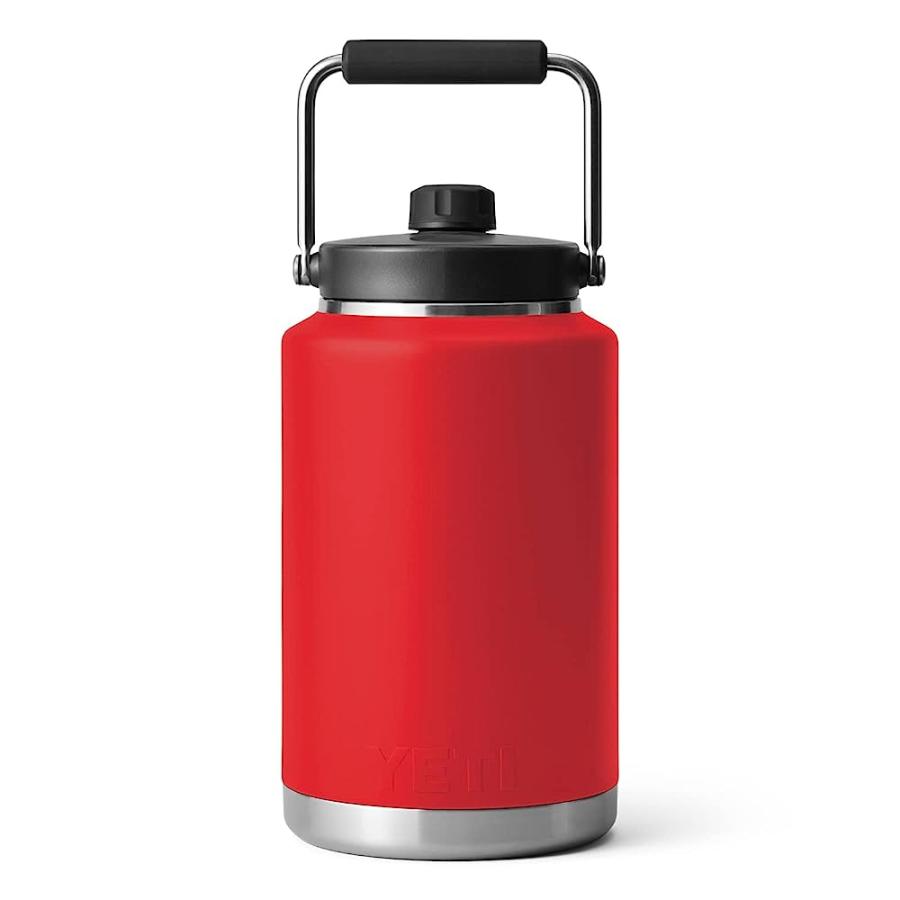 YETI RAMBLER GALLON JUG, VACUUM INSULATED, STAINLESS STEEL WITH MAGCAP, RESCUE RED｜usdirectmax｜04