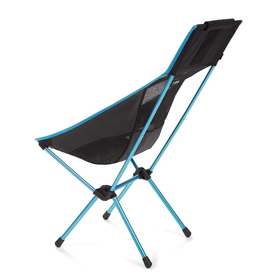 HELINOX SUNSET CHAIR LIGHTWEIGHT, HIGH-BACK, COMPACT, COLLAPSIBLE CAMPING CHAIR, BLACK, WITH POCKETS | Helinox | 02