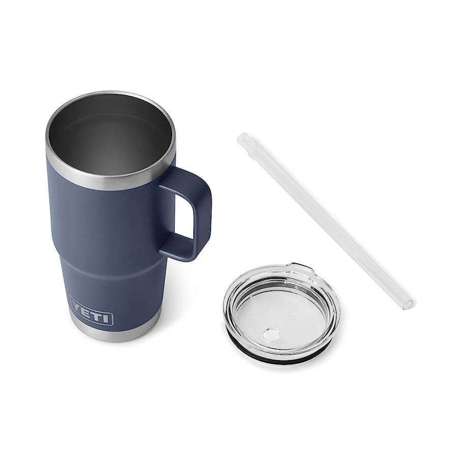 YETI RAMBLER 25 OZ STRAW MUG, VACUUM INSULATED, STAINLESS STEEL, NAVY | YETI | 03