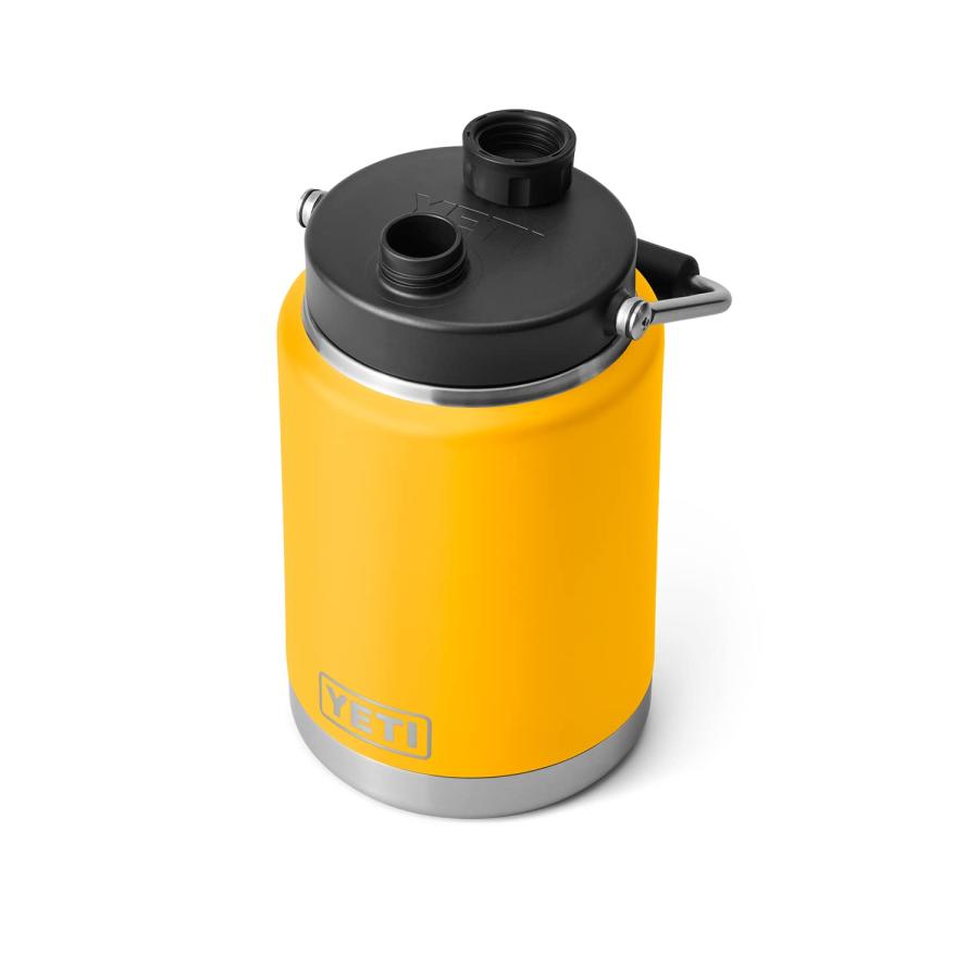 YETI Rambler ハーフガロン ジャグ マグキャップ付き 真空断熱 ステンレス製、アルパインイエロー | YETI | 02