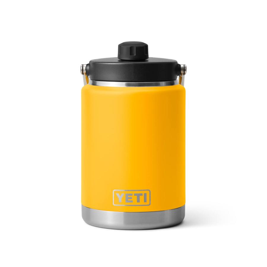 YETI Rambler ハーフガロン ジャグ マグキャップ付き 真空断熱 ステンレス製、アルパインイエロー | YETI | 04