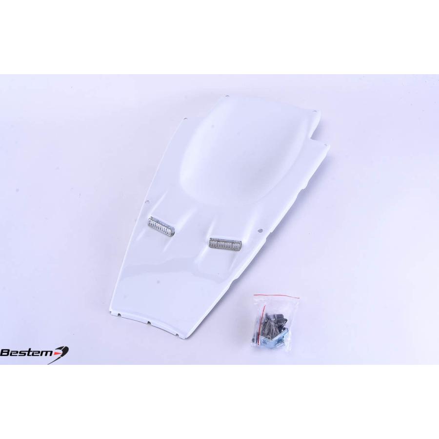 アンダーテイル yamaha ヤマハR1 02-03アンダー尾っぽLEDテールランプYZF-R1白いこと Yamaha R1 02-03 Undert サイドカウル、カバー-バイク