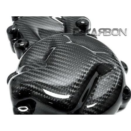フェアリング BMW 2009  -  2014 BMW S1000RR / HP4カーボンファイバーエンジンカバーLH-2x2ツイル織り 2009の画像
