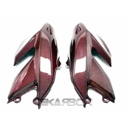 フェアリング　ドゥカティ 2008 - 2012 Ducati Hypermotard 796 1100（s）カーボンファイバーラージサイドフェ