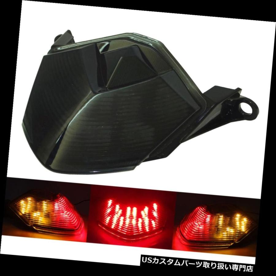 USテールライト KAWASAKI 23025-0027 23025-0059のための導かれた統合された尾回転信号ライト煙  Led Integrat