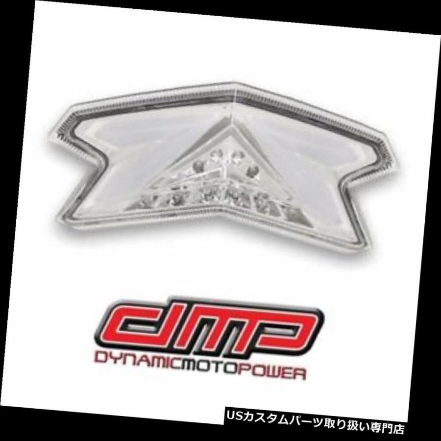 USテールライト ダイナミックモトパワーパワーグリッドテールライトクリア川崎Z800 ABS / Z125プロ  Dynamic Moto Power