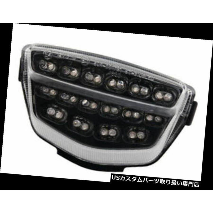 USテールライト 川崎忍者300R 13-14の競争Werkes統合スモークテール