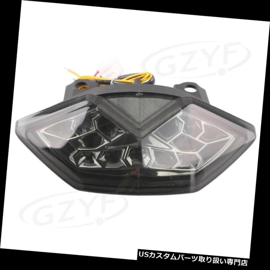 USテールライト LEDテールライト一体型ターンシグナルフィットカワサキ