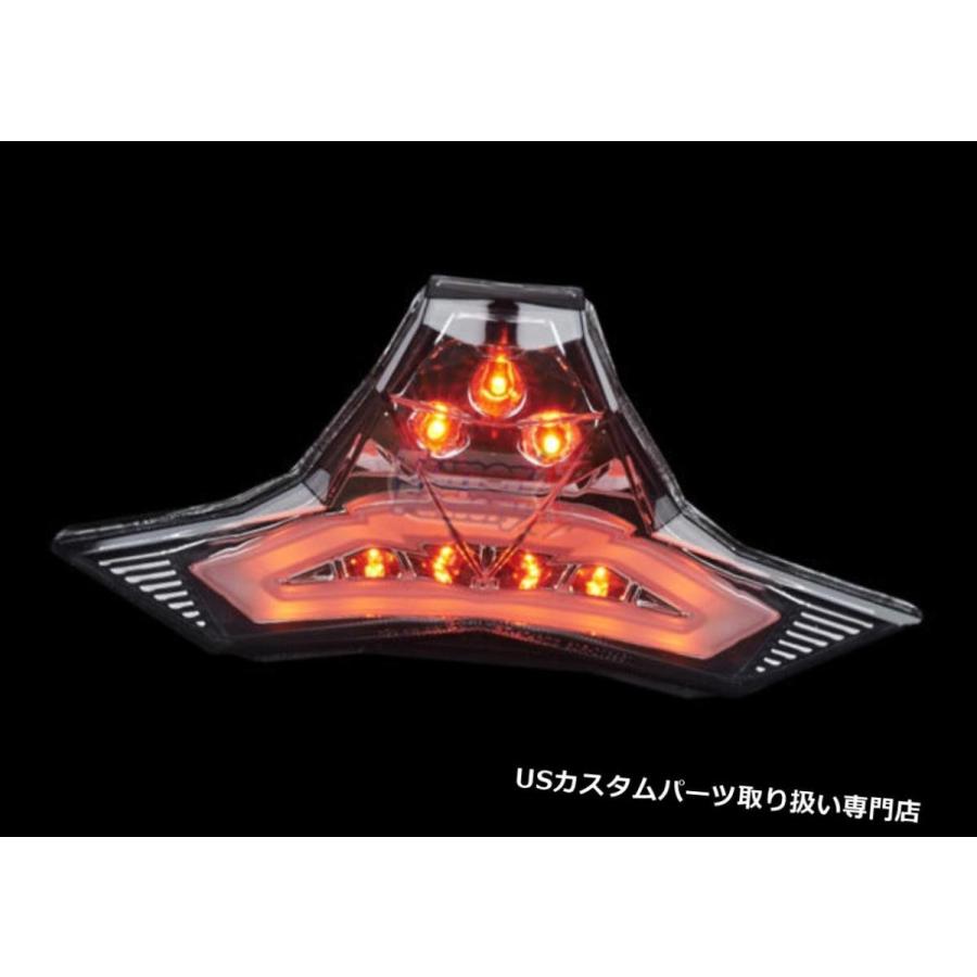 USテールライト 16-2019 SMOKE LED一体型ターンシグナルテールライト16